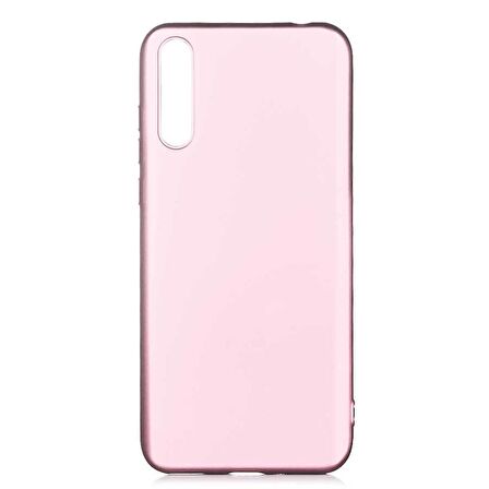 Smcase Huawei Y8p Kılıf Lüks Mat Silikon  Tam Kapatan Ekran Koruyucu