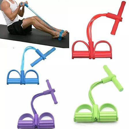 Body Trimmer Çok Fonksiyonlu Çekme Haltı-Direnç Lastiği Sarı