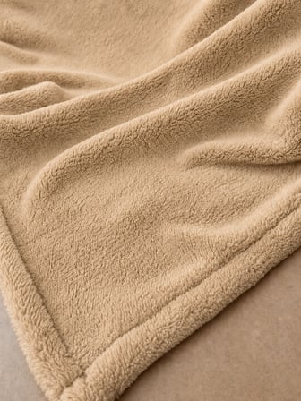 Mulberry TV Battaniyesi Polar Battaniye Deve Tüyü 100 x 170 cm