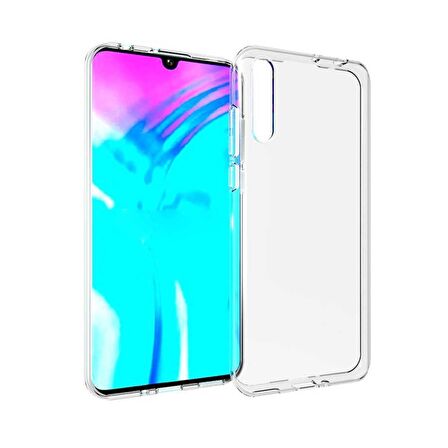 Smcase Huawei Y8p Kılıf Lüks Silikon  Tam Kapatan Ekran Koruyucu