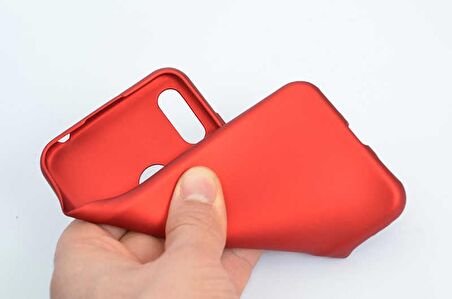 Smcase General Mobile GM 10 Kılıf Lüks Mat Silikon  Nano Ekran Koruyucu 