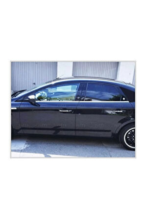 F. Mondeo Krom Cam Çıtası 4 Parça 2007-2015 Arası Uyumlu Paslanmaz Çelik