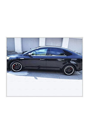 F. Mondeo Krom Cam Çıtası 4 Parça 2007-2015 Arası Uyumlu Paslanmaz Çelik