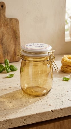 Güneş 750 Ml. Kilitli Saklama Kavanozu
