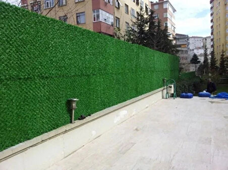 Filiz Halı Dekoratif Çim Çit 50x10 Mt. – Bahçe ve Balkon İçin Yeşil Kaplama