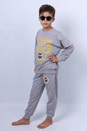 ERKEK ÇOCUK TARAFTAR BASKILI EŞOFMAN TAKIMI C55