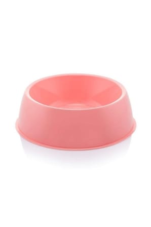Kedi ve Köpek Mama ve Su Kabı - Pembe