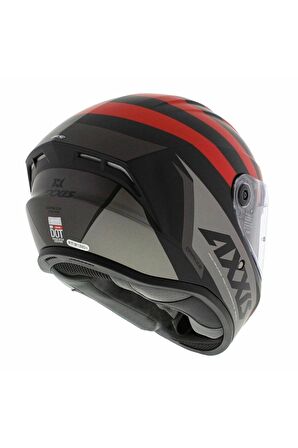 AXXIS DRAKEN S PREMIER B5 MATT RED (BİR BEDEN BÜYÜK SİPARİŞ VERİNİZ)