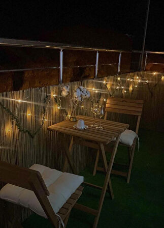 1,20 Metre X 6 Metre Kamış Hasır Balkon Çiti Gölgelik Bahçe Çiti Dekorasyon 