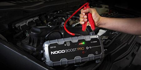 Noco Boost Pro GB150 12V 3000 Amper Lityum Akü Takviye + Powerbank + Led Lamba + Eva Çanta