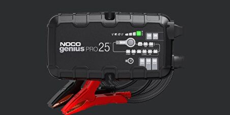 Noco Genius GENIUSPRO25 6-12-24V 25 Amper Lityum Akü Takviye Cihazı + Eva Çanta