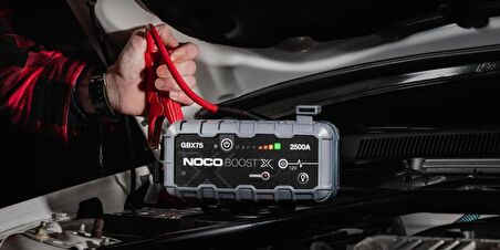 Noco Boost X GBX75 12V 2500 Amper Lityum Akü Takviye + Powerbank + Led Lamba  + Eva Çanta