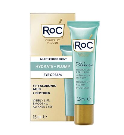 Roc Multi Correxion Hydrate + Plump Göz Kremi 15ml