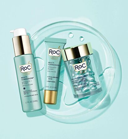 Roc Multi Correxion Hydrate + Plump Göz Kremi 15ml