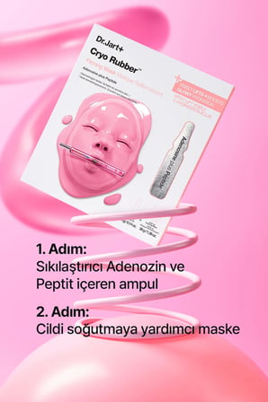Cryo Rubber Sıkılaştırıcı Maske 40GM/1.4OZ | Adenozin & Peptit