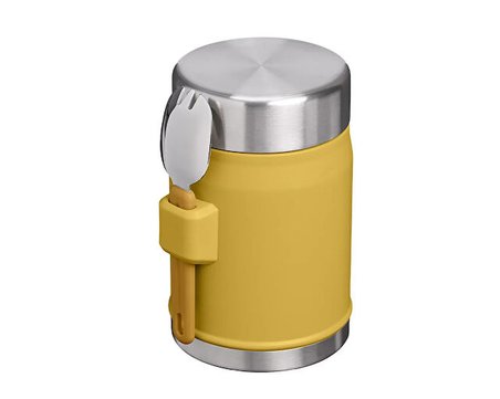 Stanley THE LEGENDARY FOOD JAR + SPORK 0.4L Yemek Termosu 10-11353-0109 Sarı