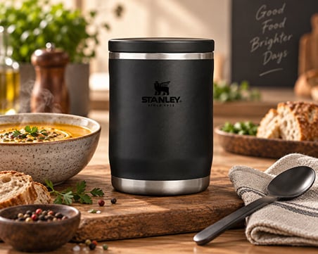 Stanley The Adventure To-Go Food Jar 0.53L Yemek Termosu 10-10836-0075 Siyah