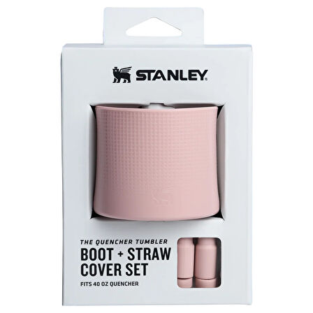 Stanley The Quencher Boot + Straw Topper 40oz Pink Dusk