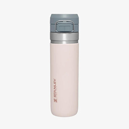 Stanley The Quick-Flip Water Bottle 0.70L / 24oz Rose Quartz Termos