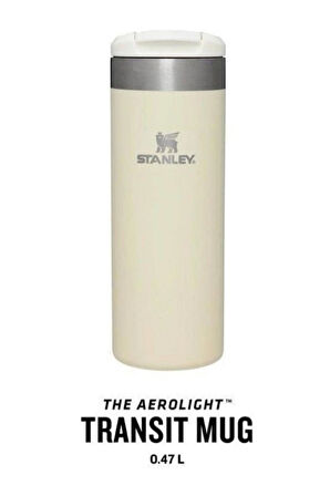 Stanley The AeroLight Transit Krem 0.47 lt Termos Bardak