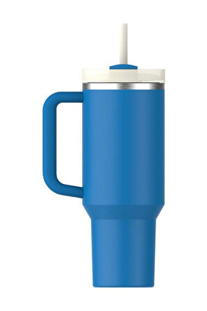 Stanley Quencher Mavi 1.18 lt Pipetli Termos Bardak
