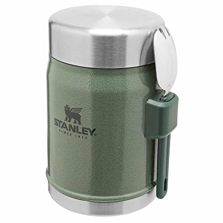 Stanley Klasik Paslanmaz Çelik Yemek Termosu Kaşıklı 0,40 Lt Hot Coral