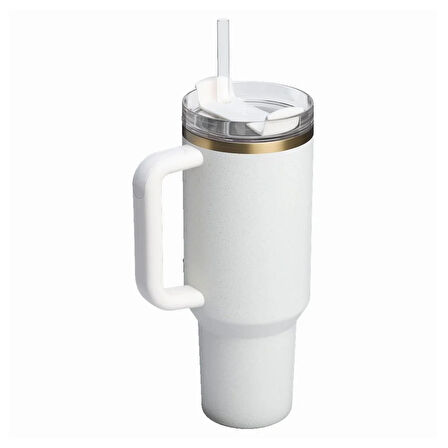 Stanley Quencher Pipetli Termos Bardak 1.18 Lt Krem