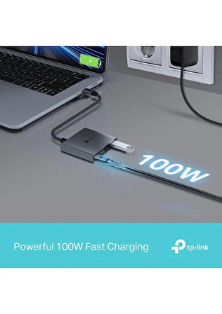 TP-LINK UH3020C USB TYPE-C DOCKING STATION 3 PORT USB-C + HDMI + USB 3.0