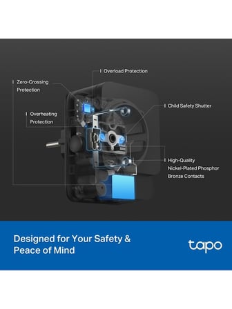TP-LINK Tapo P410M Smart Wi-Fi Od Plug