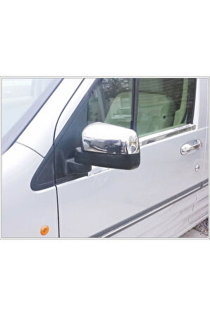 Ford Connect Krom Ayna Kapağı 2 Prç. 2009-2014 Paslanmaz Çelik