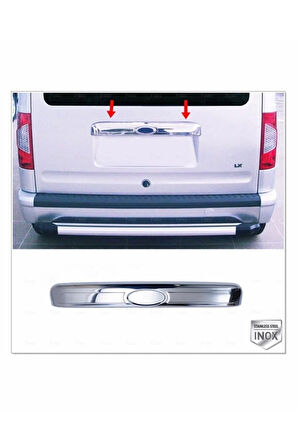 Ford Connect Uyumlu Krom Bagaj Çıtası 2009-2014 P. Çelik