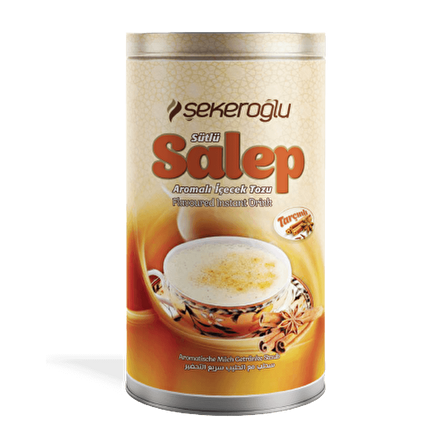 Şekeroğlu Salep Teneke 250 Gr