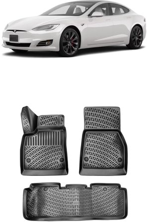 Rizline Tesla Model S 2014-2020 3D Havuzlu Paspas