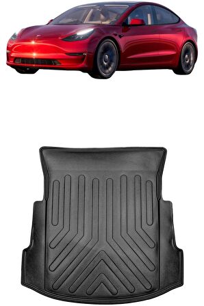 Rizline Tesla Model 3 2017 Sonrası 3D Bagaj Havuzu