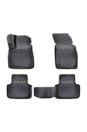 Rizline Peugeot Rifter Skypack Paket 2018 Sonrası 3D Havuzlu Paspas