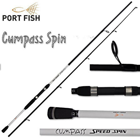 Portfish Cumpass 240Cm Spin Kamış 10 - 30 Gr