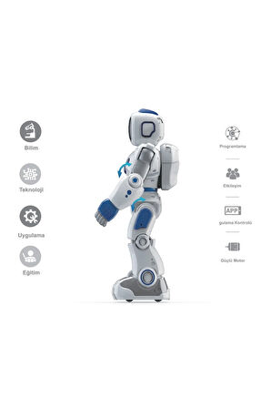 Uzaktan Kumandalı Şarjlı Akıllı Robot  Eğitici Ve Eğlendirici Interaktif Büyük Boy Oyuncak Kalite