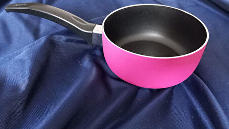 LÜX Teflon Sütlük cezve Kaçerola Sosluk Yumurta Haşlama Tavası 12 Cm 750 ml