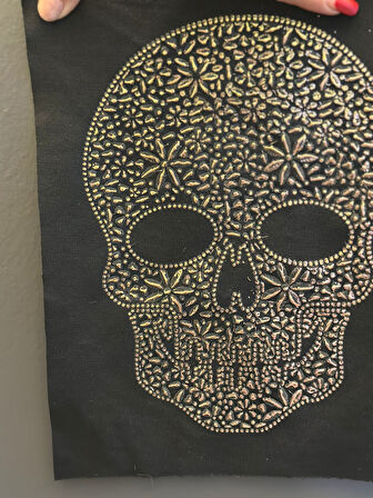 KABARTMA VARAKLI KURU KAFA ARMA 24X19 CM