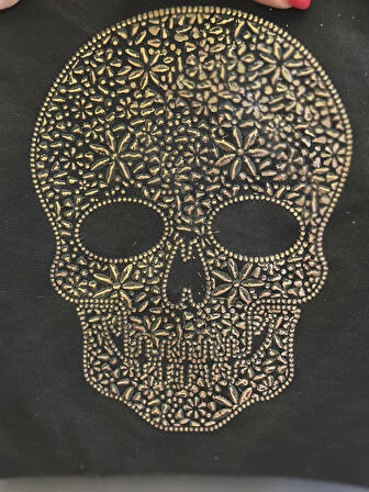 KABARTMA VARAKLI KURU KAFA ARMA 24X19 CM