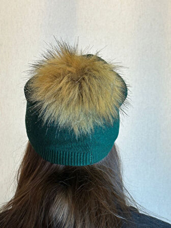 EL ÖRGÜSÜ TASARIM TRİKO KADIN BERE