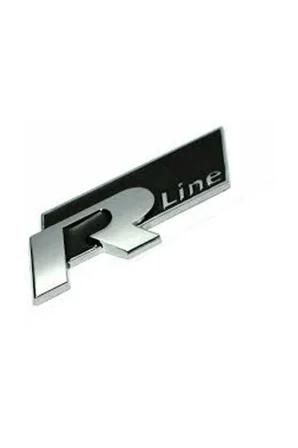 R Line Metal Krom Arma Sticker Yapıştırma