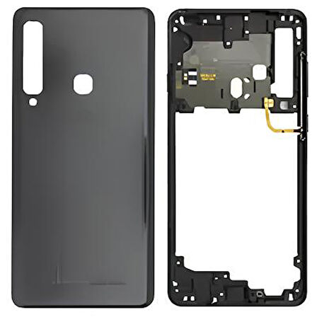 Samsung Galaxy A9  - SM-A920F FULL Kasa Arka Kapak Takım SİYAH