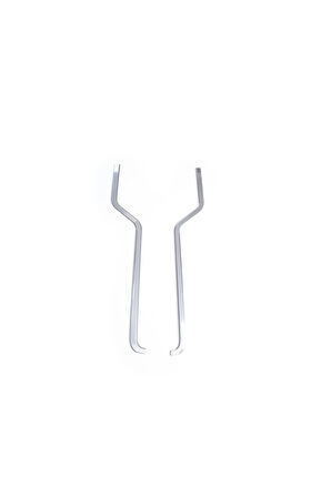 F. Transit Krom Cam Çıtası 2 Parça 2000-2014 Uyumlu Paslanmaz Çelik (İNCE)