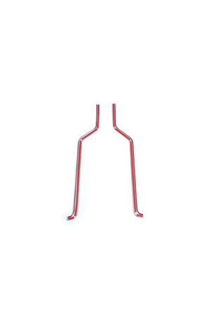 F. Transit Krom Cam Çıtası 2 Parça 2000-2014 Uyumlu Paslanmaz Çelik (İNCE)