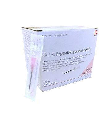 1.25x25 mm Steril Enjektör İğnesi