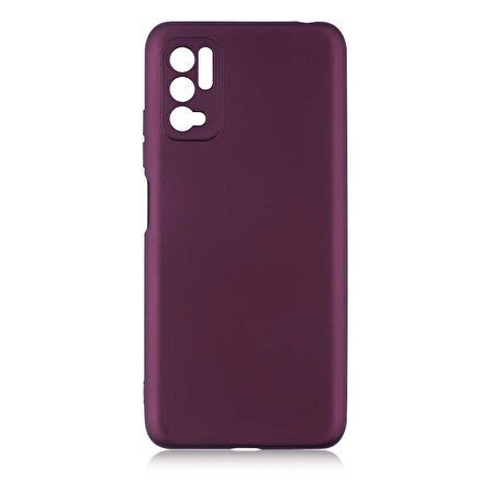 Gpack Xiaomi Redmi Note 10 5G Kılıf Kamera Korumalı Mat Soft Premier SilikonNano Glass