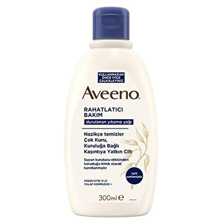 Aveeno Rahatlatıcı Bakım Durulanan Yıkama Yağı 300ml