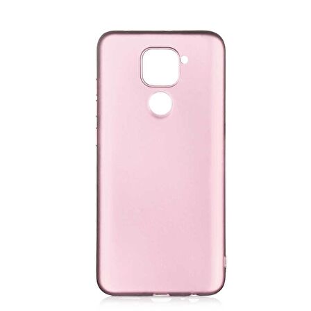 Smcase Xiaomi Redmi Note 9 Kılıf Lüks Mat Silikon  Nano Ekran Koruyucu