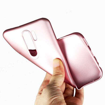 Smcase Xiaomi Redmi 9 Kılıf Lüks Mat Silikon